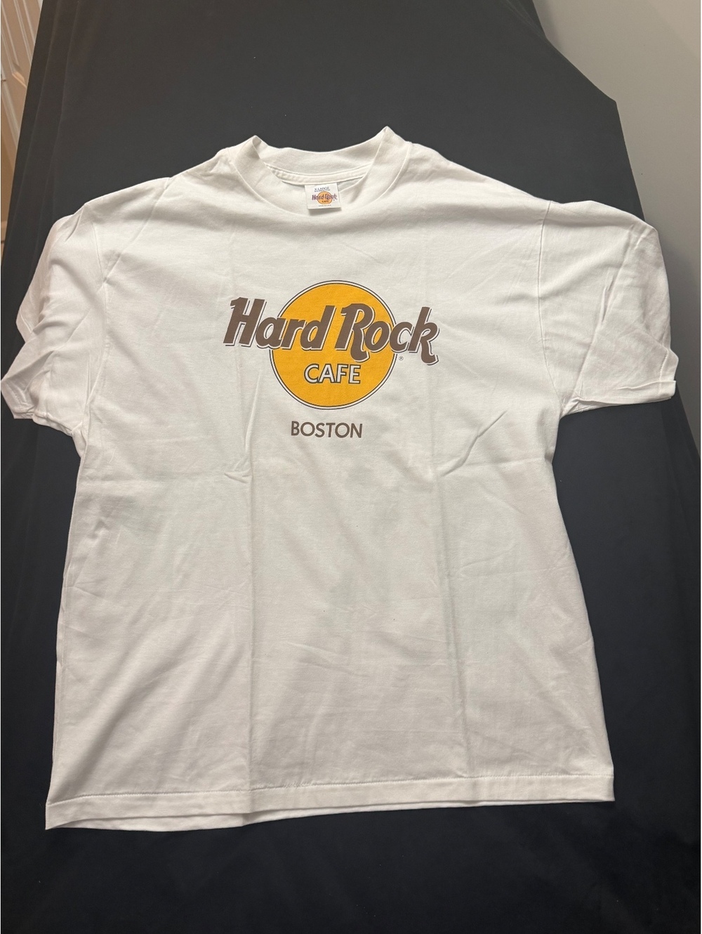 Hard Rock Cafe Boston White T-Shirt Size XL